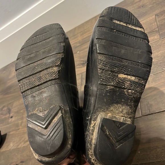 Hunter Original Gloss Tall Rain Boots with Fleece Liners - Picture 9 of 11